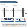 Gyykzz 36" Side Mount Cable Railing Post, Level Drilled Space-Saving