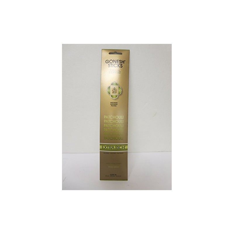 GONESH Incense Sticks Patchouli Lot of 12