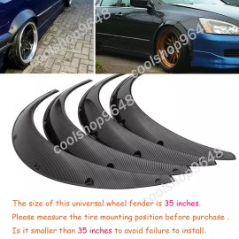 Dreamizer For Ford Ranger 4.5" Car Fender Flares Extra Wide Flexible Wheel Arch Body Kit