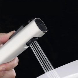 Generic Home/Hotel Tap Bidet, Shattaf, Two Spray Modes Shattafa Set with 3meters Hose and Universal Adapter for taps 13-24mm Diameter. Suitable for Toilet Sprayer, Maternity/Baby Care, Travel, White