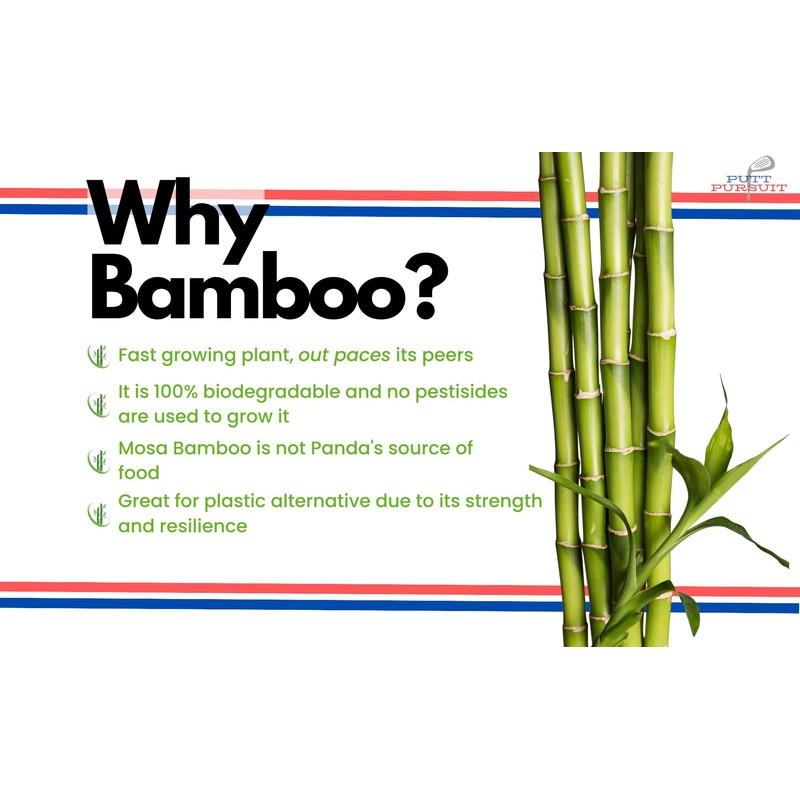 Putt Pursuit 6cm/60mm Black Castle Golf Tees (30 Pack) -