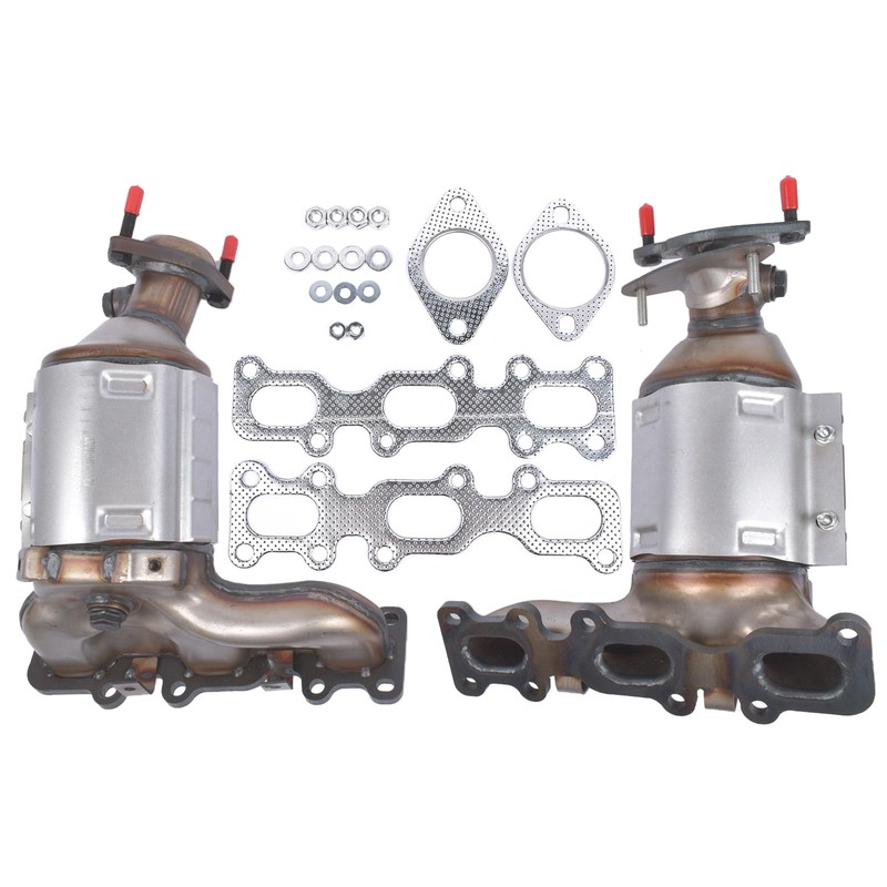 Front Left & Right Catalytic Converter 674255 674256 Replacement for