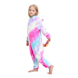 NewCute Kids Unicorn Onesie Costume Pajamas Christmas Cosplay Costume 125