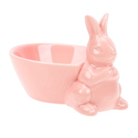 STOBAZA Easter Ceramic Bowl Rabbit Pudding Salad Soup Rice Bowl for Dining Table