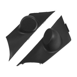 ACROPIX Auto Door Tweeter Speaker Panel Cover Trim Fit for for Honda Civic 2006 2007 2008 2009 2010 2011 2012 2013 - Pack of 2 Black