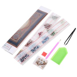 Kit de Pintura de Diamante 5D, Bricolaje Arte de Diamantes de Cruz por Número para Adultos y Niños Juego de Manualidades de Diamantes para Decoración de la Pared del Hogar (1#)