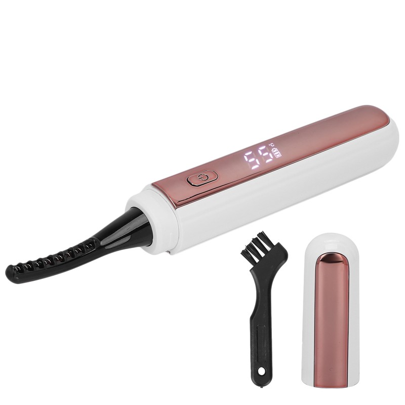 Electric Eyelash Curler USB Rechargeable 4 Level Temp Heated Eyelash