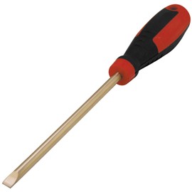 CS Unitec Screwdriver Flat Head Non-Sparking, Non-Magnetic, Corrosion Resistant 3/8"" x 8"" TUV Certified EX801-10SB"