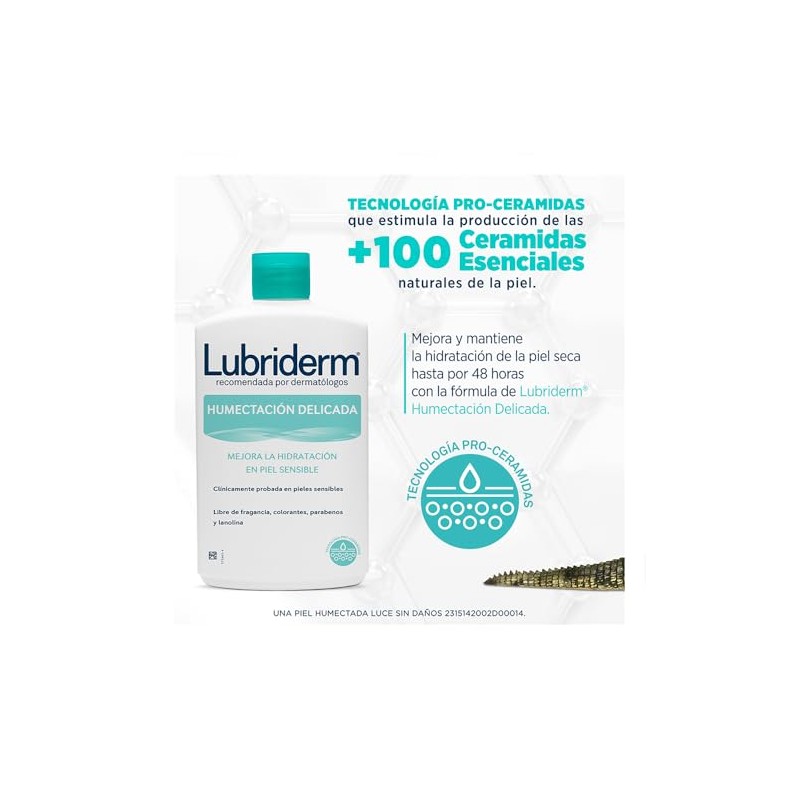 Lubriderm Crema Corporal Humectacin Delicada 400 ML