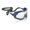 Univet No. 543 543.01.01.11 Safety Glasses with Clear Lens Blue