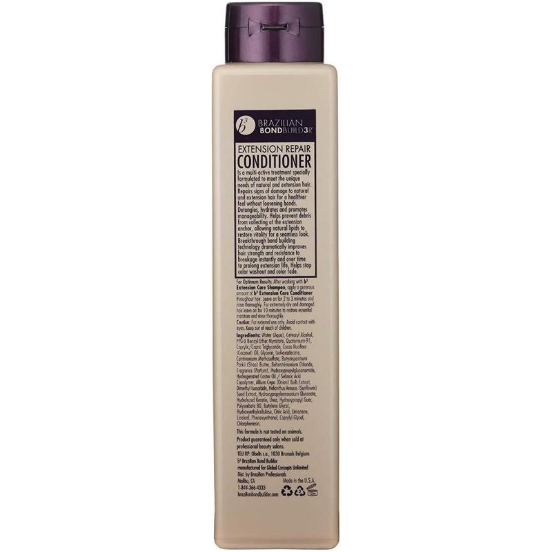 B3 Brazilian Bondbuilder Extension Repair Conditioner, 12 fl. oz.