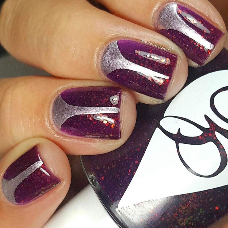 Whats Up Nails - Stiletto Tape Vinyl Stencils for Nail