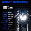 AQJ 2pcs Headlight For Yamaha YFZ450 YFZ450R Raptor 700 700r