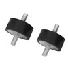 2 Pcs Engine Top Isolator Mount 3110044 Aluminum Rubber Replacement