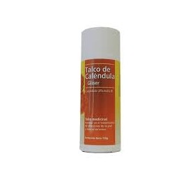 FHH - TALCO CALENDULADO GLISER - REFRESCANTE - QUITA EL MAL OLOR - AYUDA A LA PIEL SECA, ROZADURAS - AYUDA AL SARPULLIDO Y PICAZON