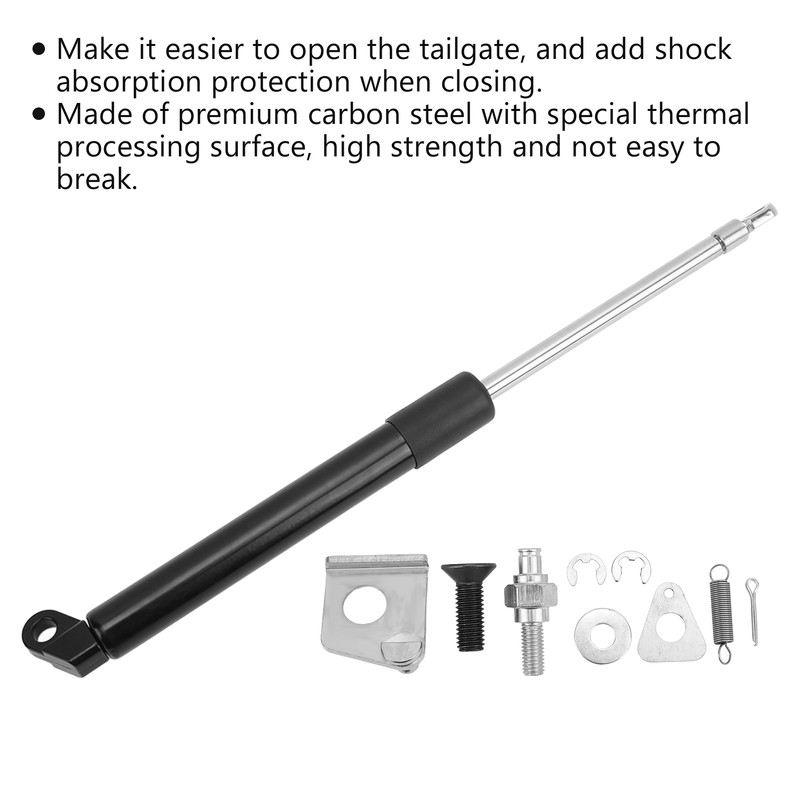 Rear Tailgate Lift Rod Carbon Steel Slow Down Shock Absorption