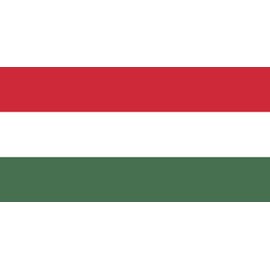 Premium Flag – 90 x 150 cm / 150 cm 90 cm – Made of Polyester with Golden Eyelets – Durable and Weatherproof (Hungary)