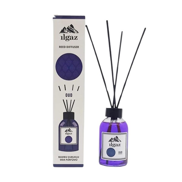 Bamboo Reed Diffuser Set - Long-Lasting Room Fragrance with Essential