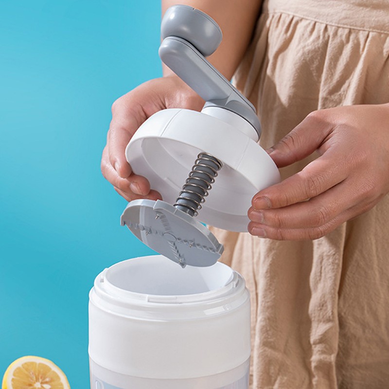 Manual Shaved Ice Snow Cone Maker Thickened Stainless Steel Blade