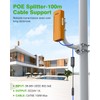 4pcs 48v to 24-Volt Converter, 48V Power Over Ethernet Adapter