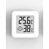 Mini Digital Thermometer Hygrometer Indoor Thermo-Hygrometer Moisture Meter (White-1 Piece)