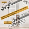 Pocket Door Rollers Replacement with 1" O.D. Wheels, Compatible with