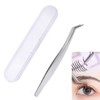 SensaBliss False Eyelash Tweezers Precision Tweezers Stainless Steel Tweezers Precision