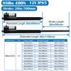 KM-LINEARTECH 20 Inch 20" 500mm High Speed 1.34"/s 34mm/s 400N