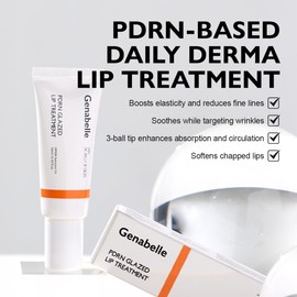 Genabelle Tratamiento Labial Pdrn Glazed: Bálsamo Labial Hidratante Y Voluminizador Con Pdrn Y Péptidos Para Labios Suaves Y Brillantes. Reparación Intensiva Y Retención De La Hidratación. 9,8 Ml(0,33