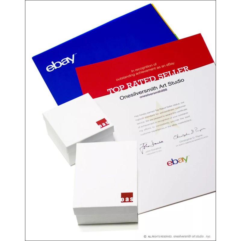 onesilversmith art studio / OAS Solid Gold 14k / 18k