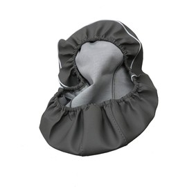 Yamaha Vino 5AU SA10J (2-Stroke) Special Design Seat Cover, Strong Rubber Type, Made in Japan (Thick Fabric) [Fabric Color: Gray/Piping: White] Cover Type CHRIS-YCR2033-C70S0P20