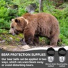 Gemscream 4 Sets Bear Bells with Whistle for Hiker, Loud