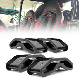 ECOTRIC Seat Belt Harness Pass Through Bezel Insert Compatible with 2014-2023 Polaris RZR XP 1000 Turbo RZR 1000 S 900/S/XC General UTV (4 PCs)