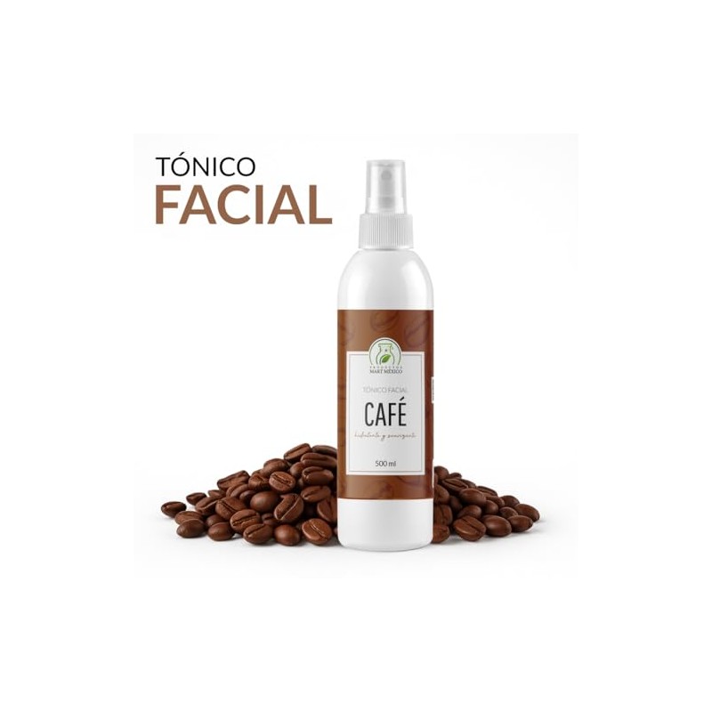 Tónico Facial Café Desinflamatorio 500 Productos Mart México