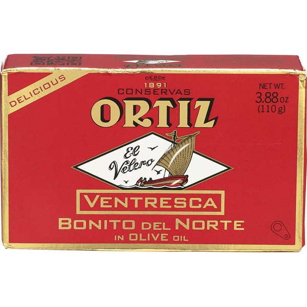 Ortiz, Tuna Bonito Ventresca, 3.88 Ounce
