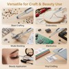 ericotry 1Pcs Stainless Steel Pointed Tweezers Ingrown Hair Tweezer Blackhead