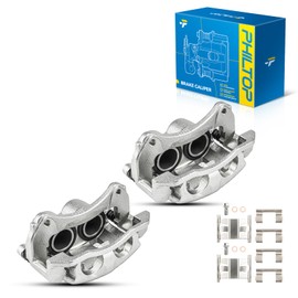 PHILTOP Front Brake Caliper Compatible with 1995-2002 Ranger, 1995-2001 Explorer, 1997-2001 Mountaineer, 1995-2002 B3000, 1998-2001 B2500, 1995-2002 B4000, 18-B4607, 18-B4606