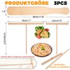 Crepes distributor, 3 pieces crepe slider, baking tools, T-shape crepes