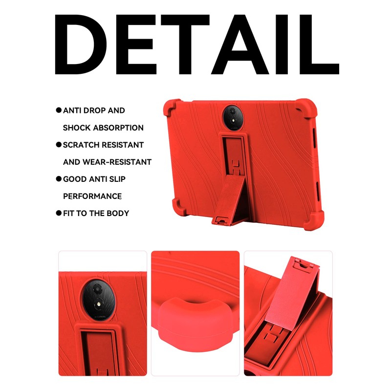 Kid-Safe Soft Silicone Case for 2025 TCL Nxtpaper 11 Plus