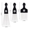 3 Pcs Hair Pick Comb for Curly Hair