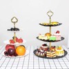 Plastic Dessert Stand 3 Tier Cupcake Stand Candy Stand for