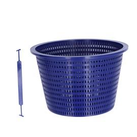 Buachois Pool Skimmer Basket 20.5 x 13.5 cm Plastic Skimmer Filter, Leaves Scum Small Particles Swimming Pool Cleans Basket for SP1070 Underground and Above Ground Pool Pond Dirt Cleaning