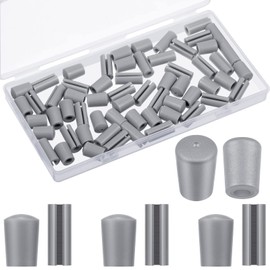 60 Pieces Rubber Feet for Grid Sink Protector Rubber Grid Kitchen Sink Wire Protective Rack Feet Grate Wire Bumper Replacement Protector Parts for Kitchen Rack(Grey)