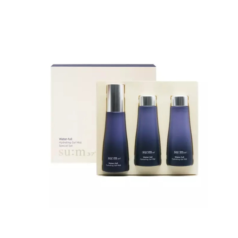 Soom 37. 숨37 워터풀 하이드레이팅 젤미스트 60mlx3개 세트 SU:M37 Waterful