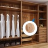 INCREWAY 12 PCS Wooden Closet Pole Sockets, Closet Pole Holder