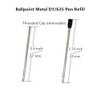 Ballpoint Metal D1 Refill for Multifunction Pen, Medium Point Blue