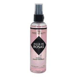 Free Beauty Agua De Rosas Tónico Facial 125ml Hipoalergénico Cruelty Free