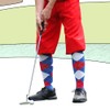 Colorful Knee High Argyle Golf Socks: Mens Over-The-Calf Bundle Pack: