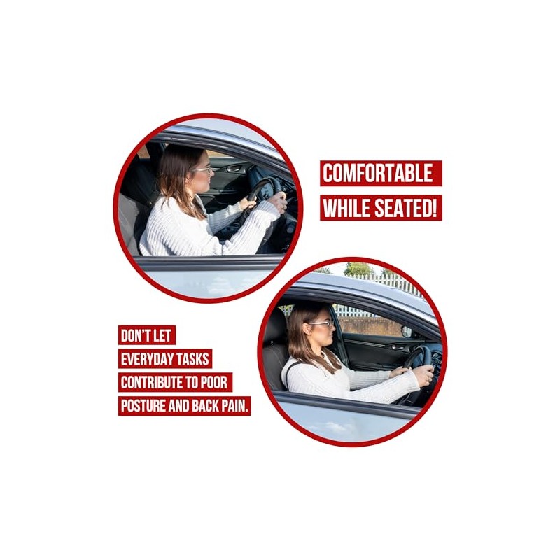 Posture Corrector for Drivers - Enhance Comfort and Posture on