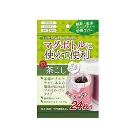 パール マグ用簡単茶こし 24枚入り E−3558│コーヒー用品・茶器 茶こし
